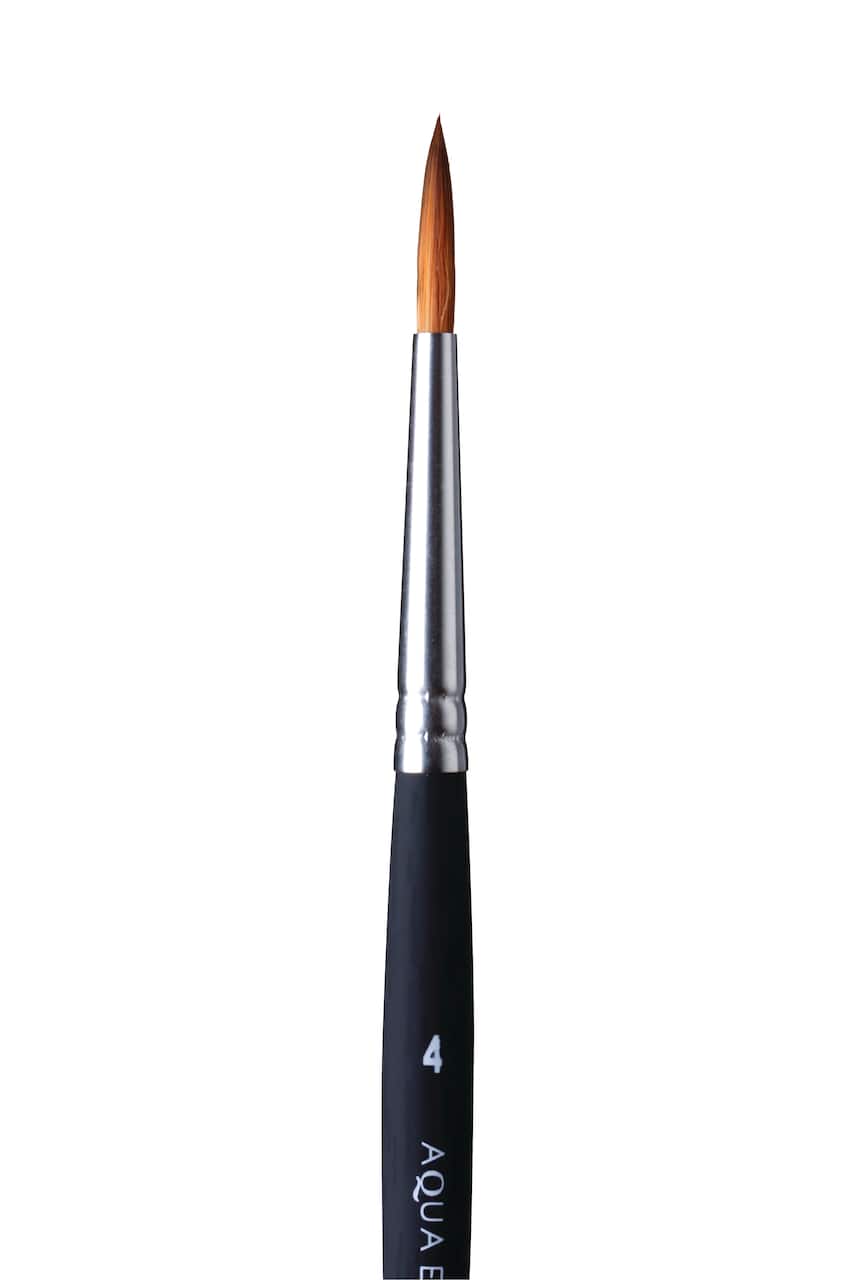 12 Pack: Princeton™ Aqua Elite™ Short Handle Round Brush